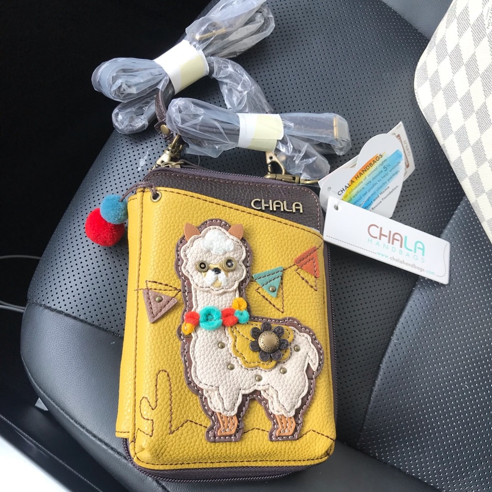 NWT Chala Llama crossbody